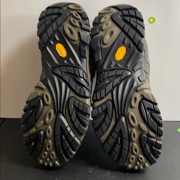 10 W MERRELL MOAB 2 WATERPROOF BELUGA HIKING BOOT - Picture 4 of 4